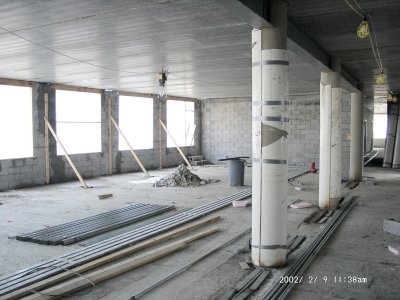 2nd Floor Game Room, looking Southeast from inside