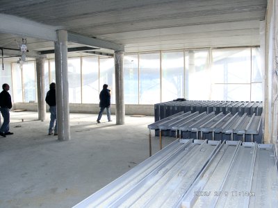 Lisa's Cafe, looking South from inside